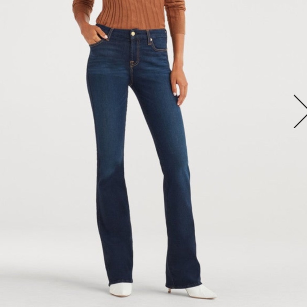7 for all mankind "kimmie bootcut" jean
